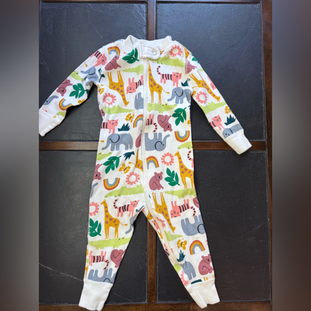 Hanna Andersson Multicolor Baby Onesie